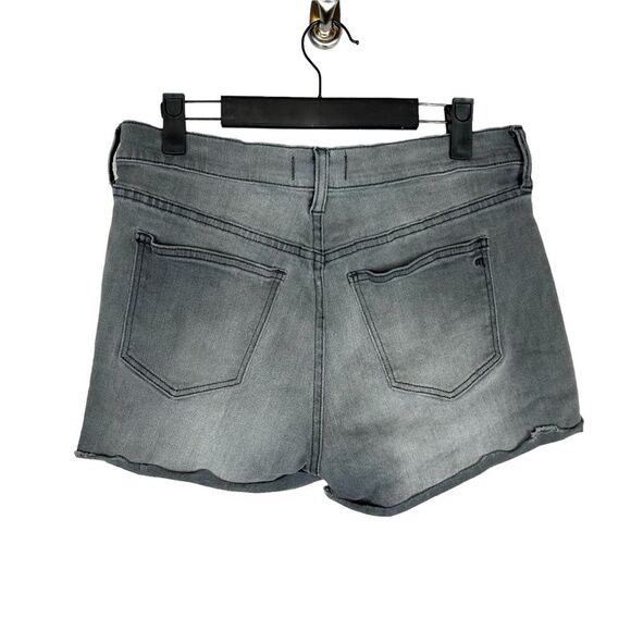Madewell Gray Denim Cutoff Shorts Size 26 - Picture 2 of 6